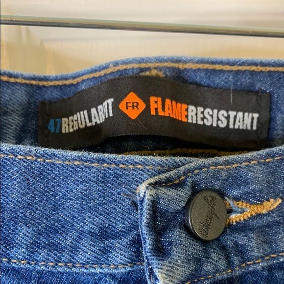 Wrangler, FR, men’s work jeans, size 40 - Picture 3 of 15